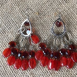 Gorgeous Red earrings